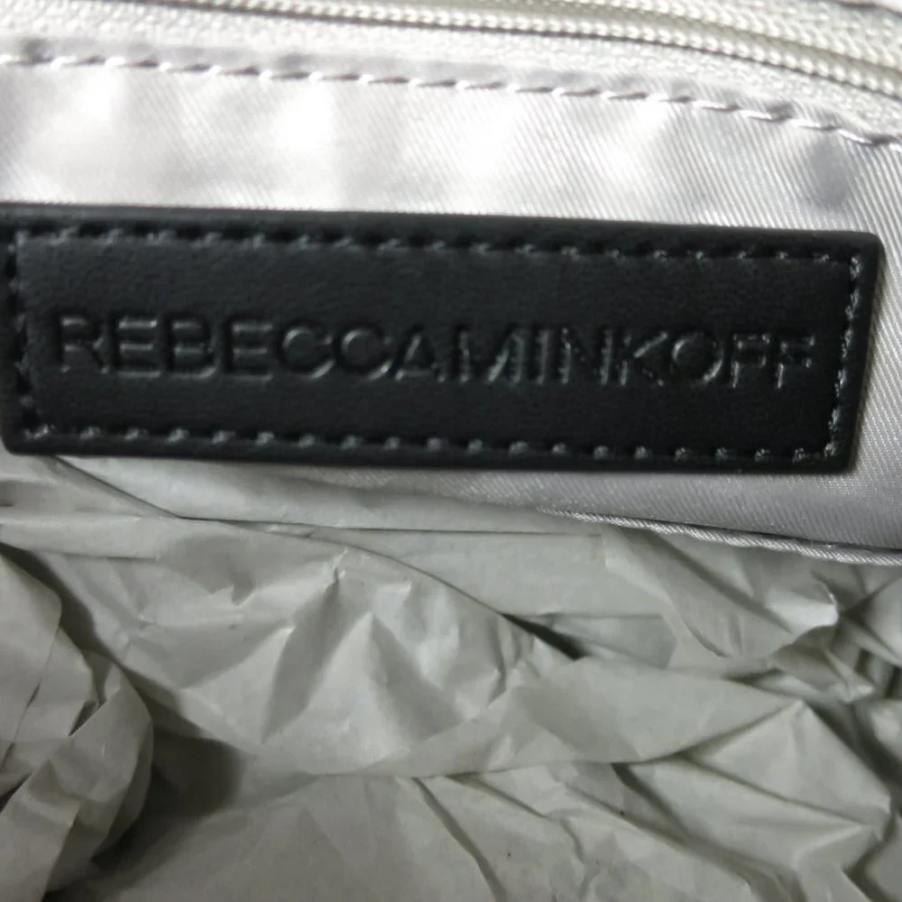 Rebecca Minkoff Midnighter Medium Satchel Grey Nubuck Leather NWT